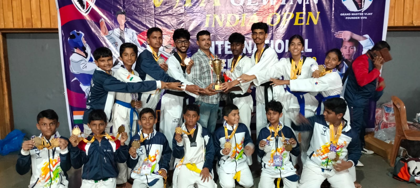 Taekwondo! Vifa Gewinn India Open International Championship 2024 